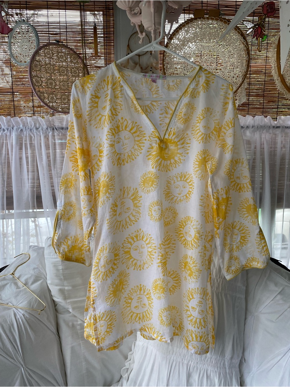 Celestial Sun Cotton Tunic